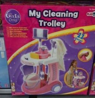 What Girl Doesn't Want To Grow Up And Clean Toilets