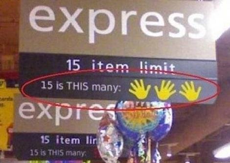 Walmart Has Needed This Sign For A Long Time