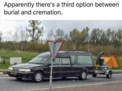 Just Be Careful Where You Stand At The Funeral
