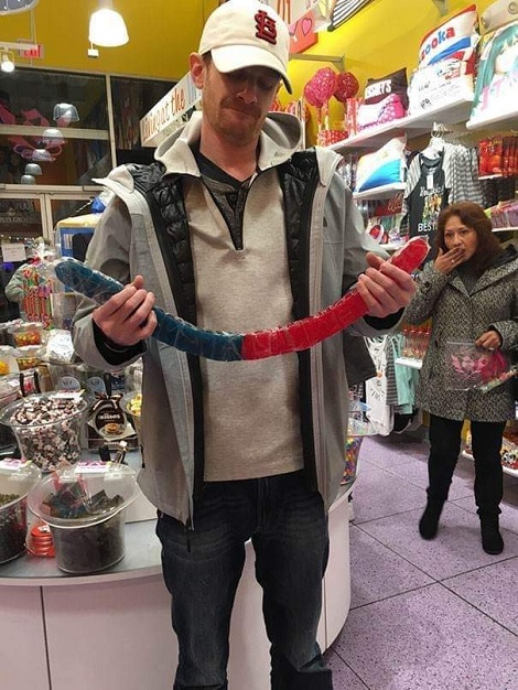 I'm Going To Go With, It's A Giant Gummy Worm