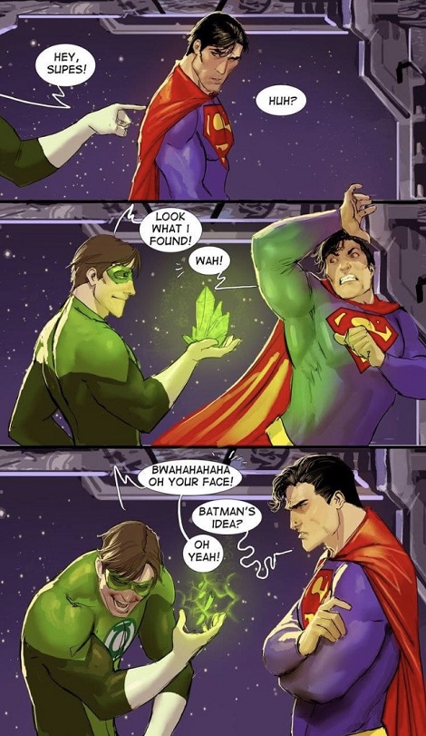 Even Super Heros Can Be Assholes