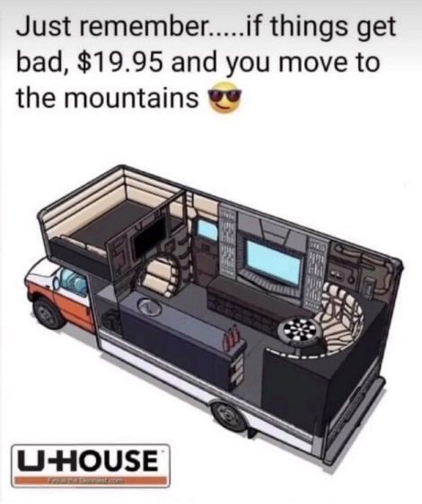 Or Just Move In Anytime You Get Evicted
