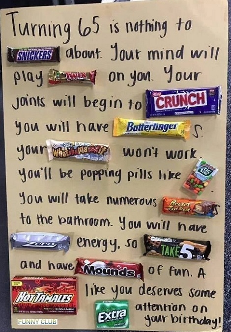 At Least After A Certain Age You Get To Eat All The Candy, Right