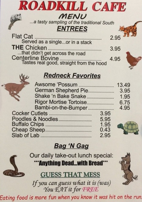 I'm Going To Guess That Their Aren't A Lot Of Health Inspectors Around...Anymore