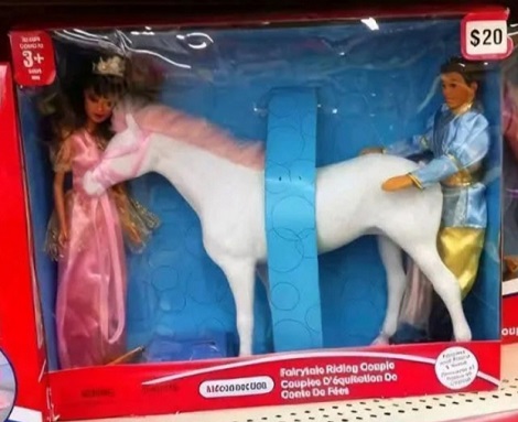Mommy, What's That Man Doing To That Horse